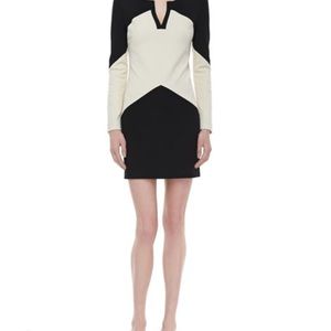 DVF Diane Von Furstenburg Color Block Dress